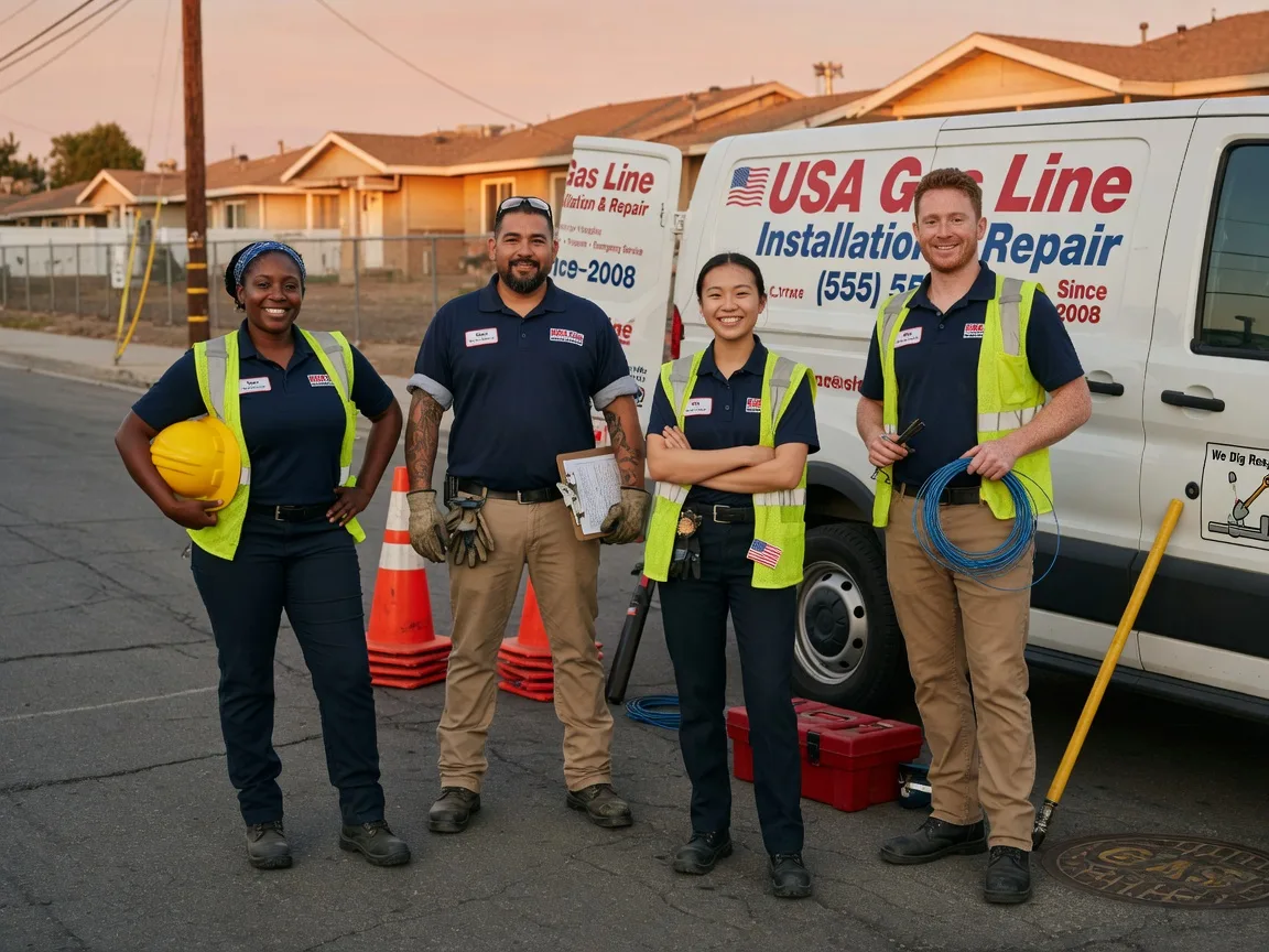 Gas Line Installation company in Center Point, TX
